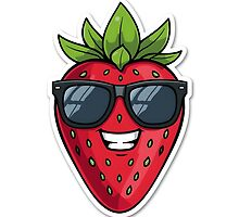 04 cool sunglasses strawberry