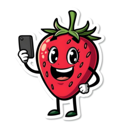 pagemagic ai strawberry logo
