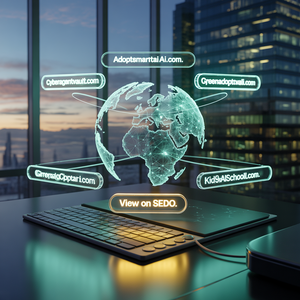 Premium AI Domain Names for Sale on Sedo 2026 - CyberAgentVault and KidsAISchool